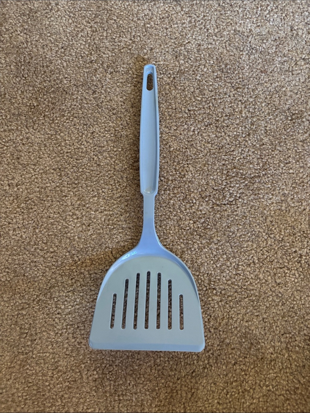 Vintage Light Blue Ekco USA Slotted Turner Spatula - Home Kitchen